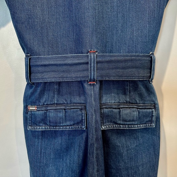 Alice and Olivia Denim Jogger Jumpsuit - Picture 4 of 8